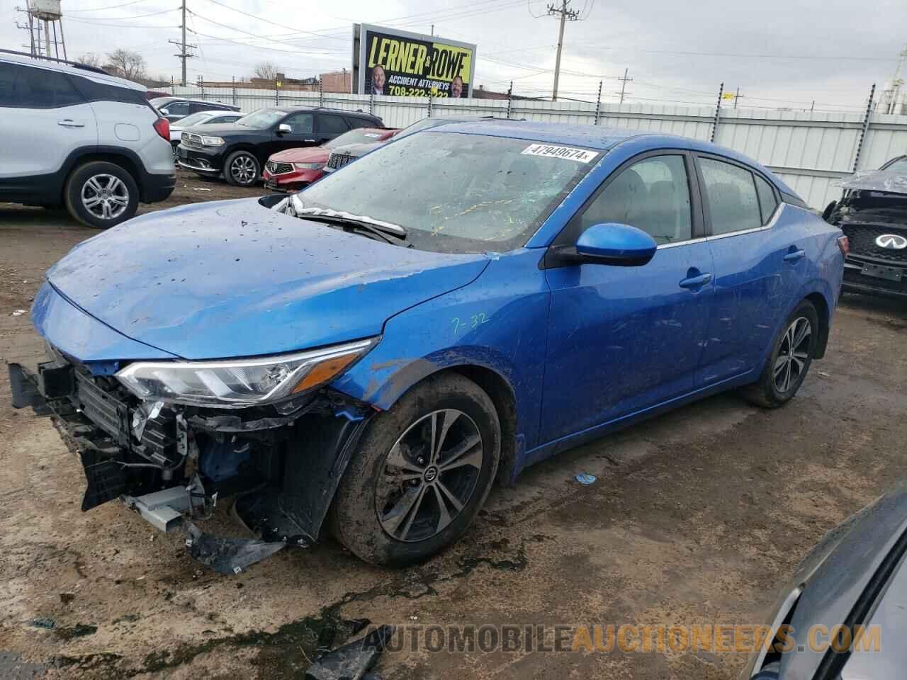 3N1AB8CV6PY246882 NISSAN SENTRA 2023