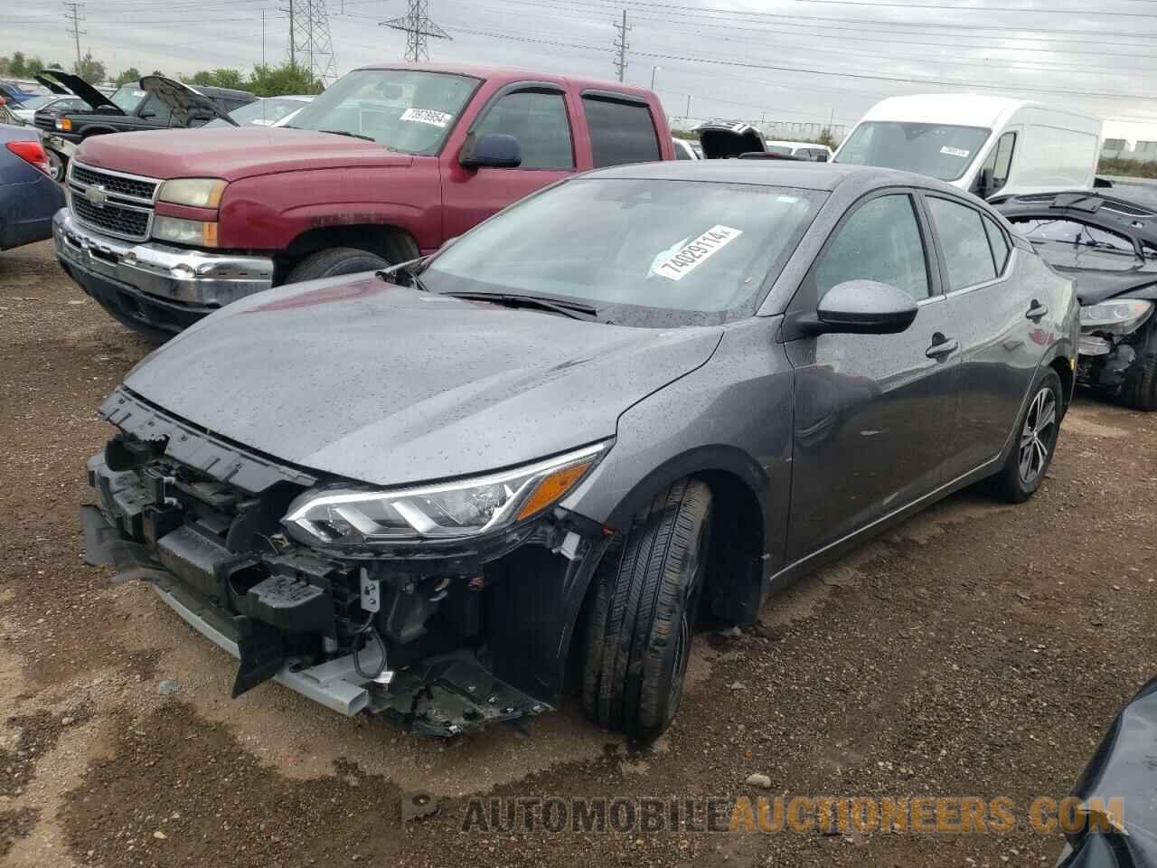 3N1AB8CV6PY320172 NISSAN SENTRA 2023