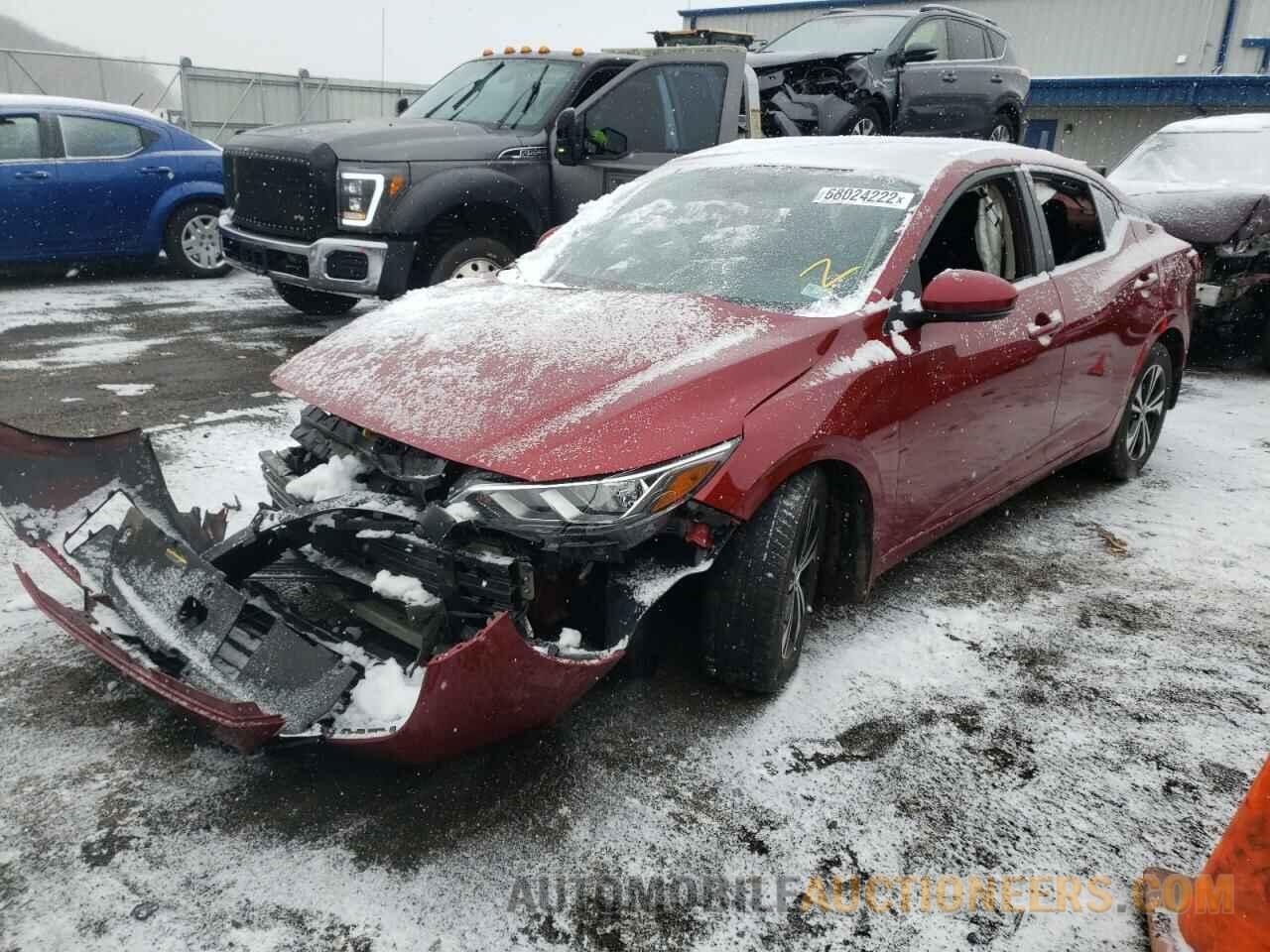 3N1AB8CV7LY208944 NISSAN SENTRA 2020