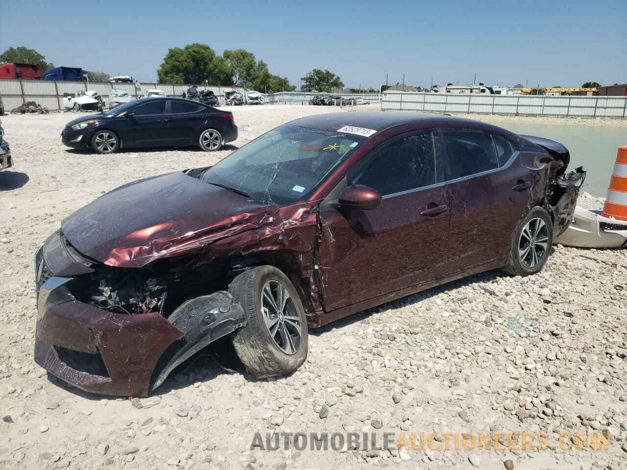 3N1AB8CV7MY267008 NISSAN SENTRA 2021