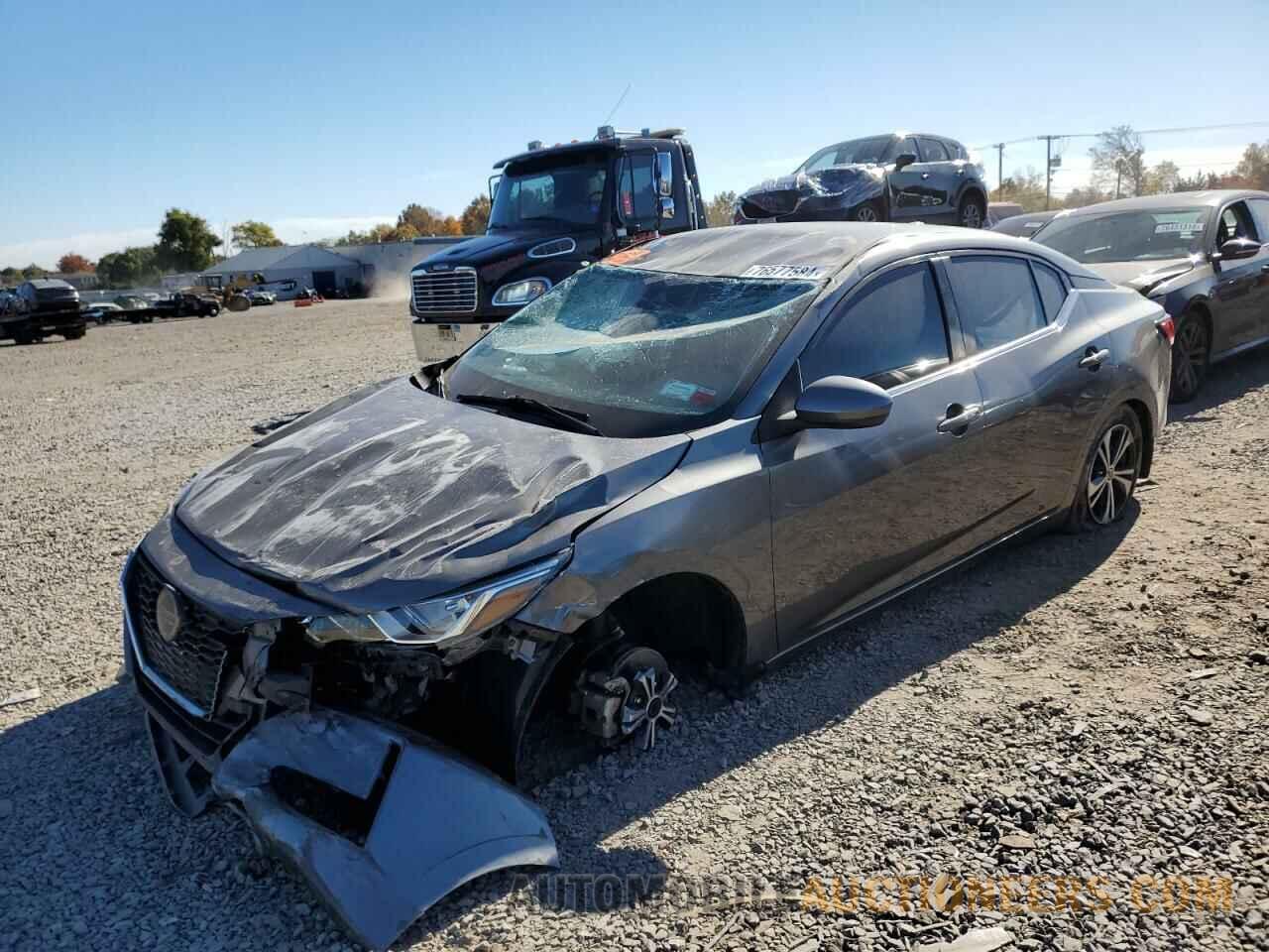 3N1AB8CV7MY285167 NISSAN SENTRA 2021