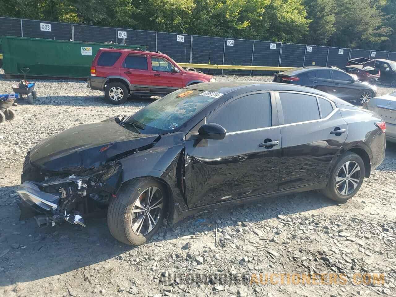 3N1AB8CV7NY204489 NISSAN SENTRA 2022