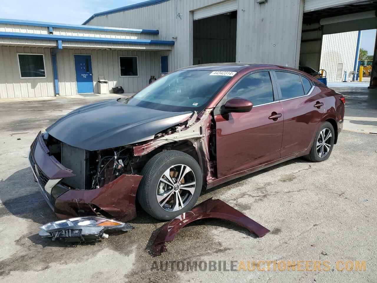 3N1AB8CV7NY208283 NISSAN SENTRA 2022