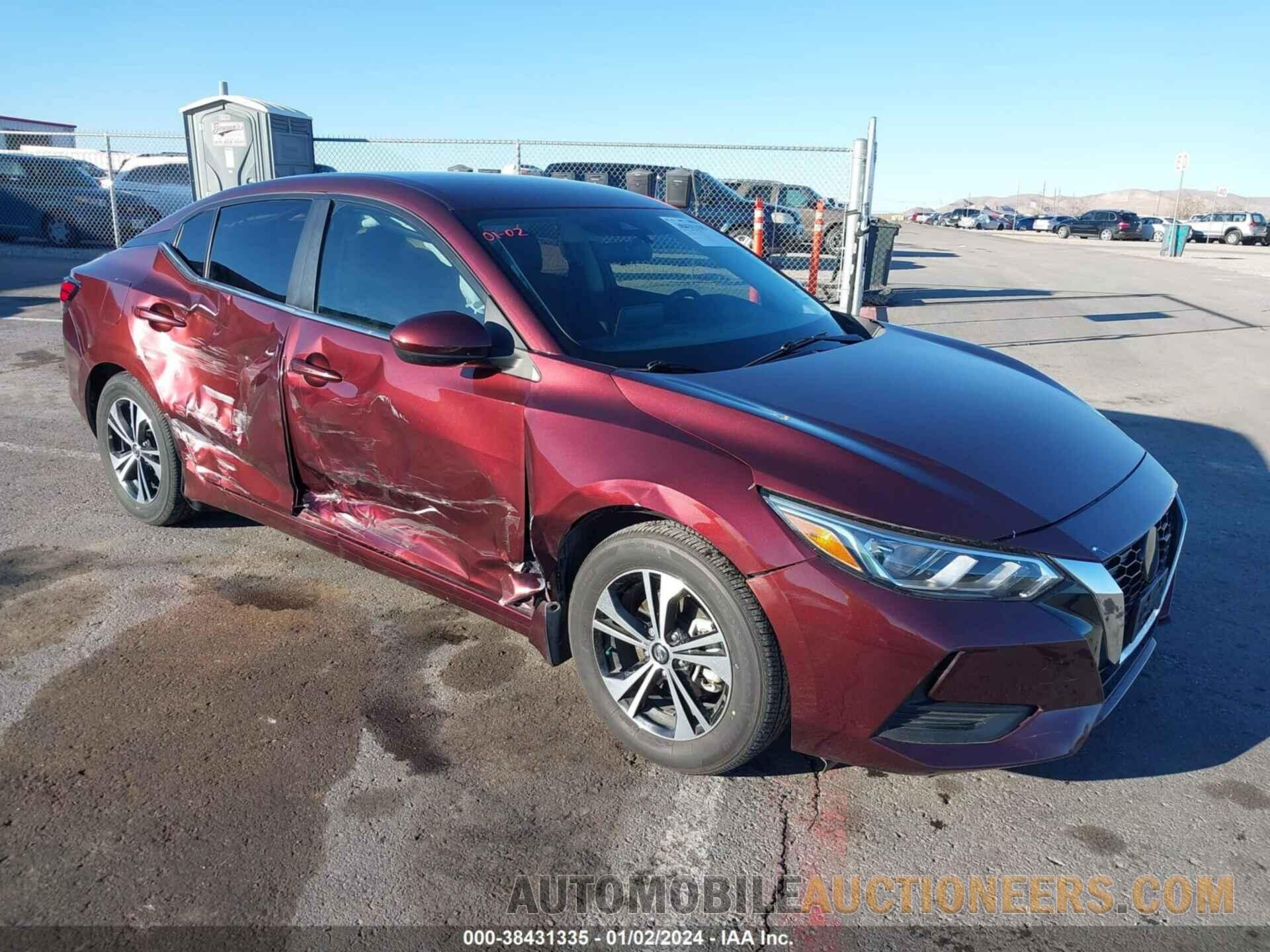 3N1AB8CV7NY208638 NISSAN SENTRA 2022