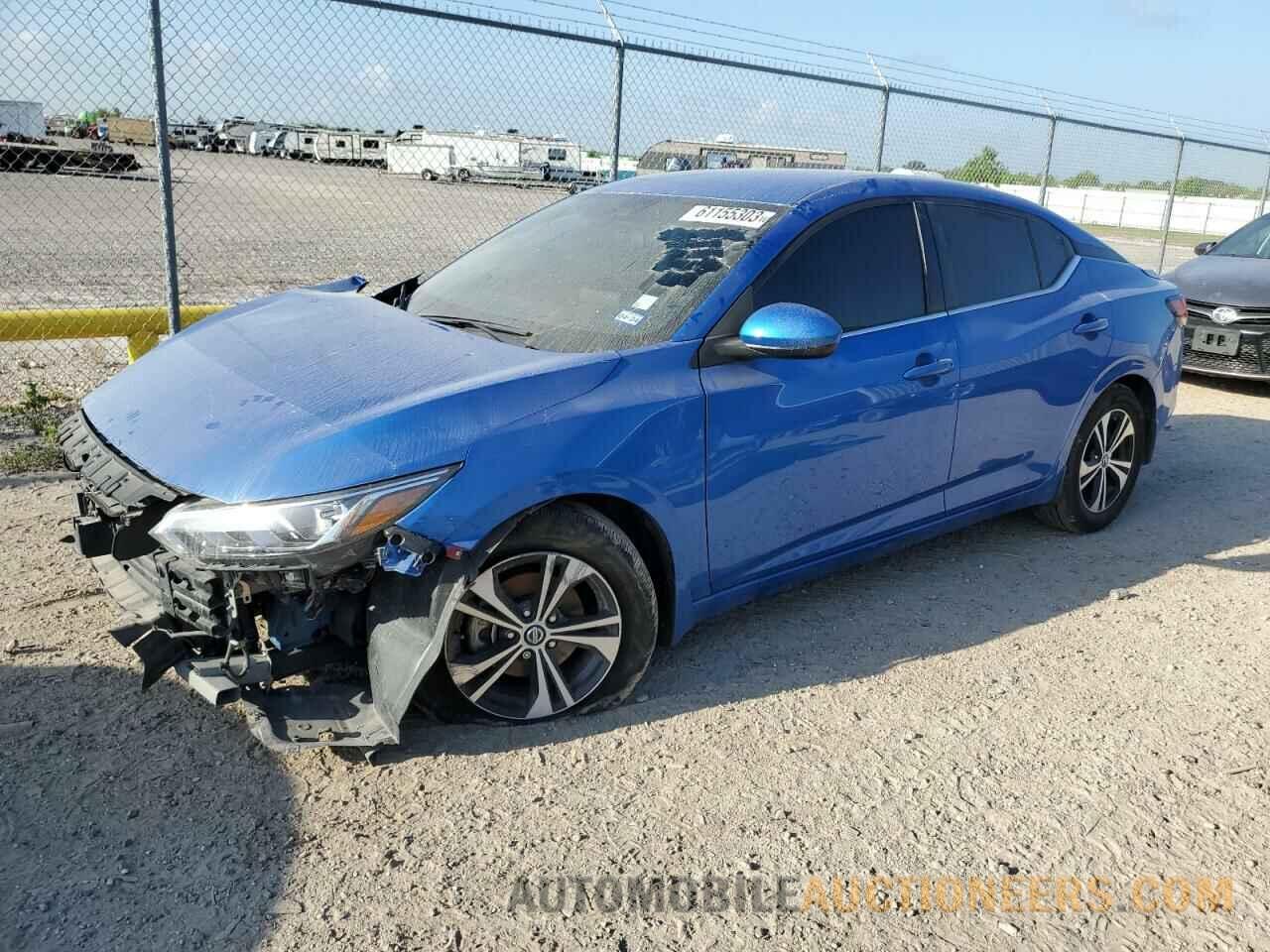 3N1AB8CV7NY229036 NISSAN SENTRA 2022