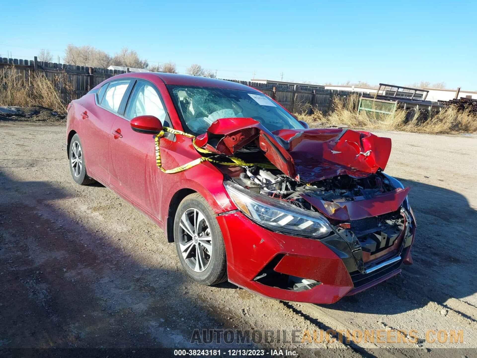 3N1AB8CV7NY239551 NISSAN SENTRA 2022