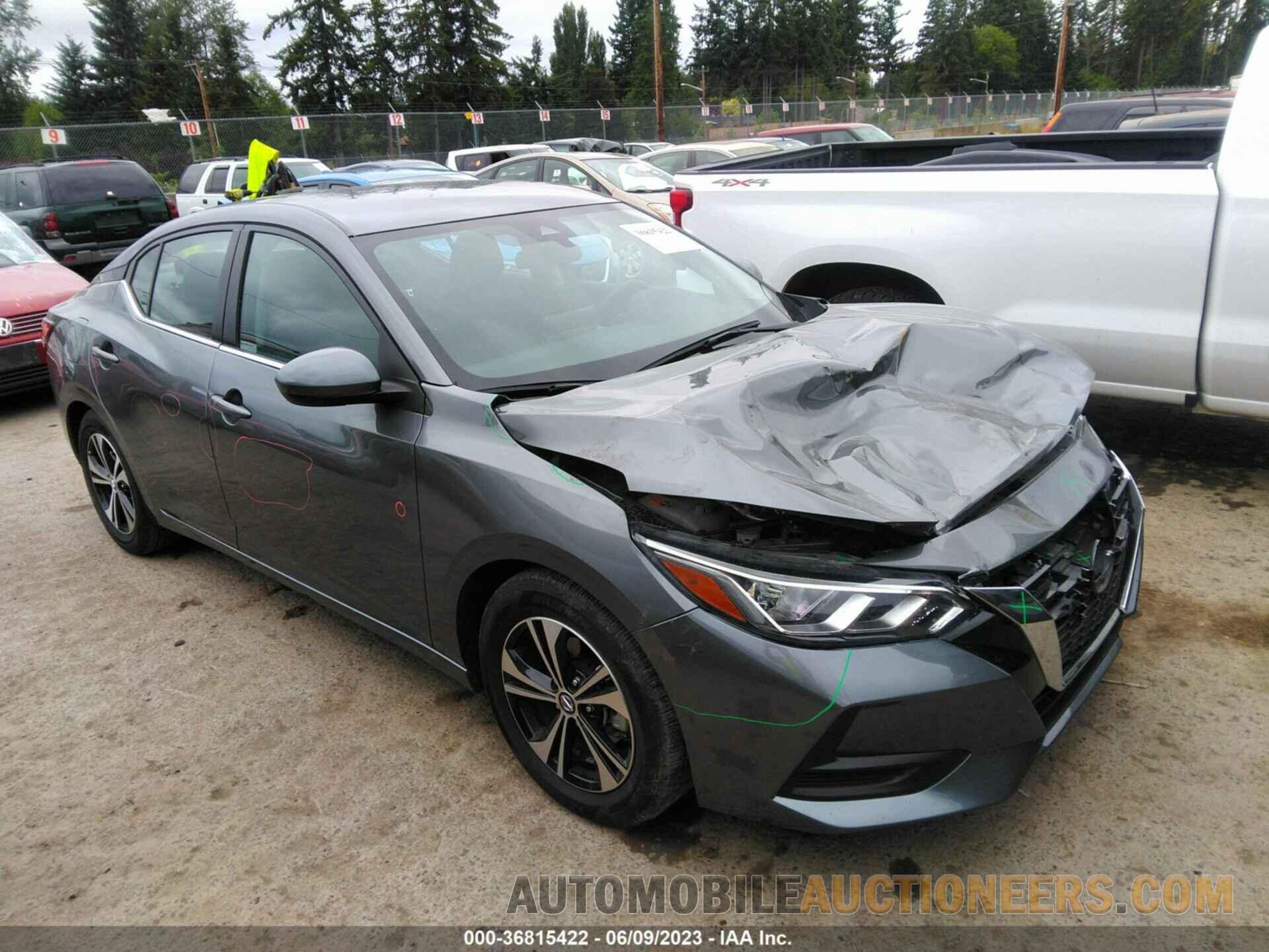 3N1AB8CV7NY257418 NISSAN SENTRA 2022