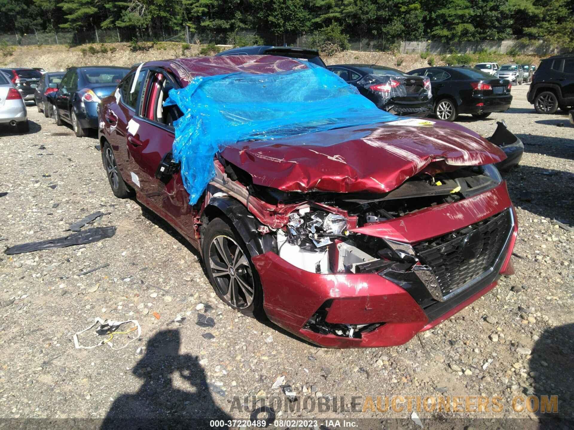 3N1AB8CV7NY263980 NISSAN SENTRA 2022