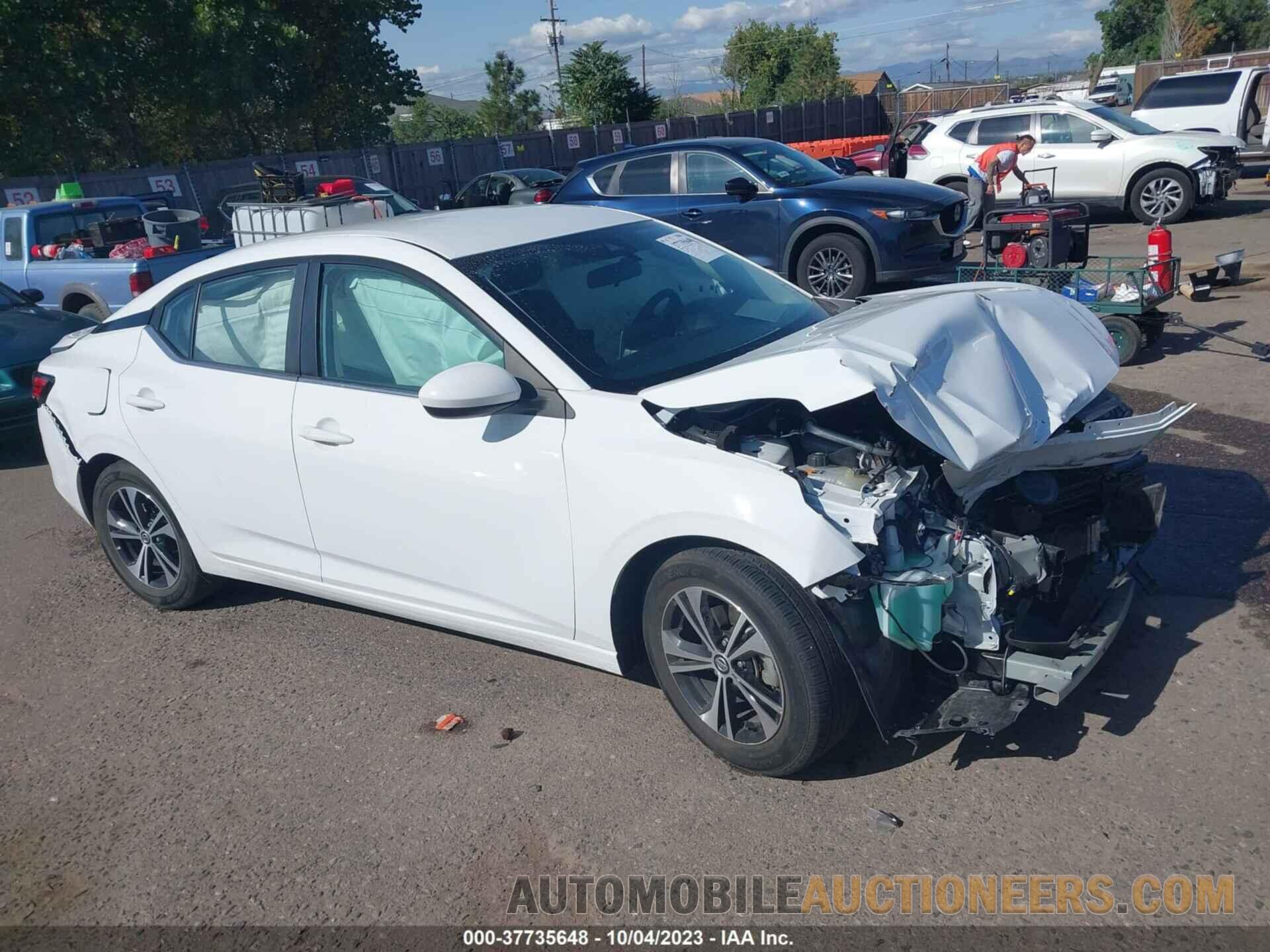 3N1AB8CV7NY267625 NISSAN SENTRA 2022