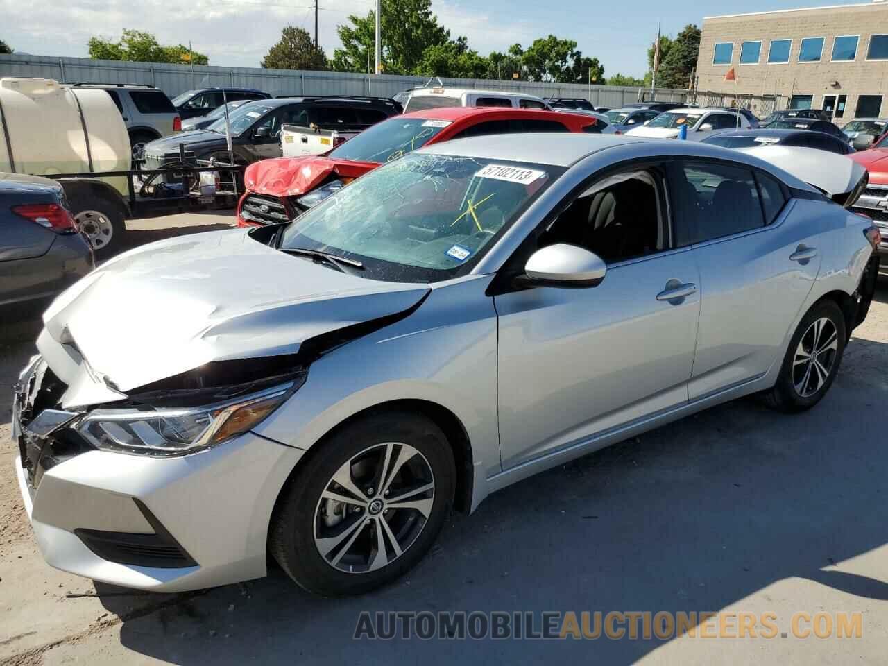 3N1AB8CV7NY296784 NISSAN SENTRA 2022