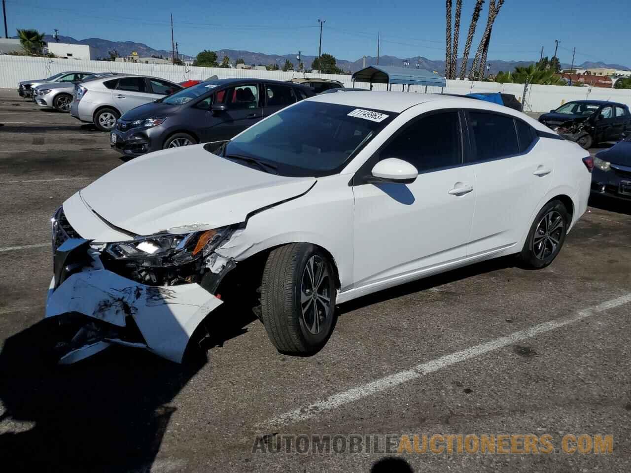 3N1AB8CV7NY313650 NISSAN SENTRA 2022