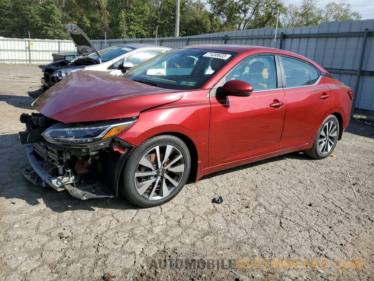 3N1AB8CV8LY227678 NISSAN SENTRA 2020