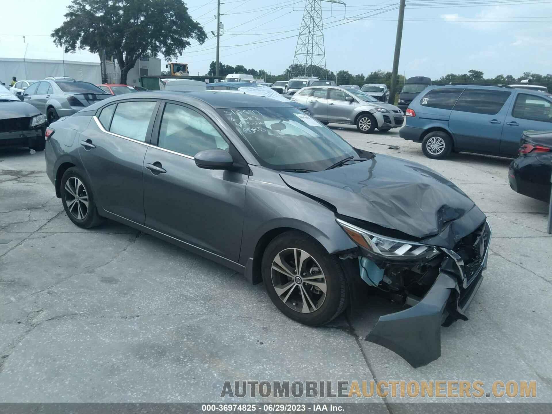 3N1AB8CV8LY264598 NISSAN SENTRA 2020