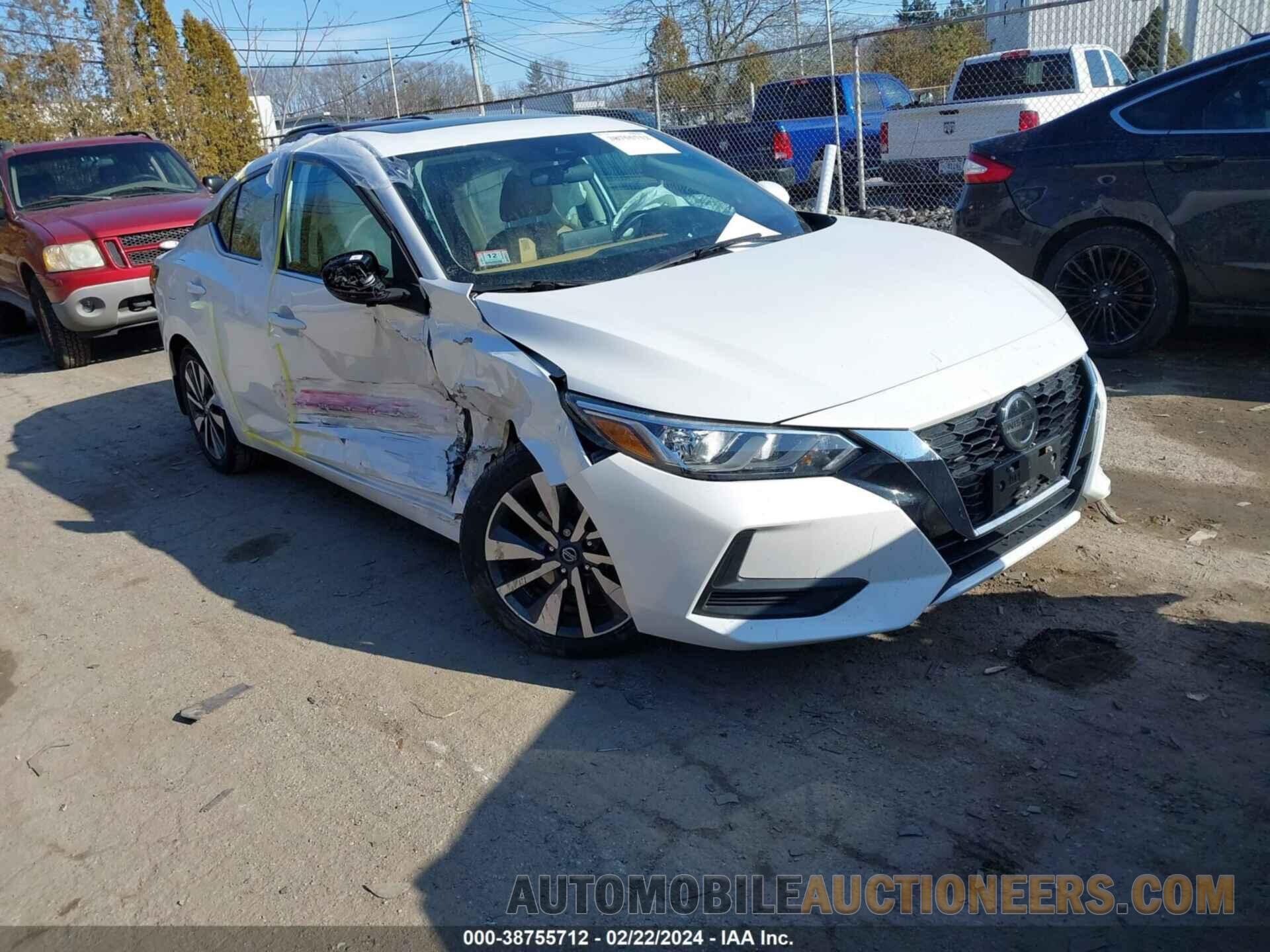 3N1AB8CV8MY205455 NISSAN SENTRA 2021