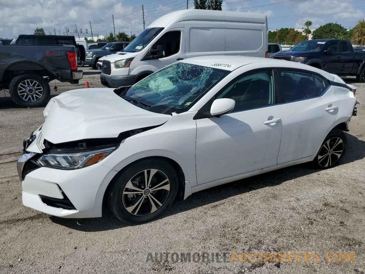 3N1AB8CV8MY206654 NISSAN SENTRA 2021