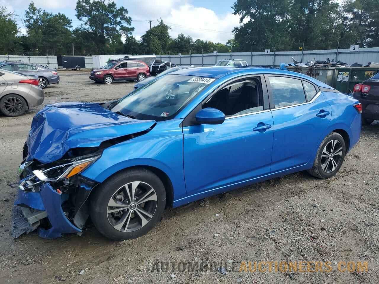 3N1AB8CV8MY235748 NISSAN SENTRA 2021