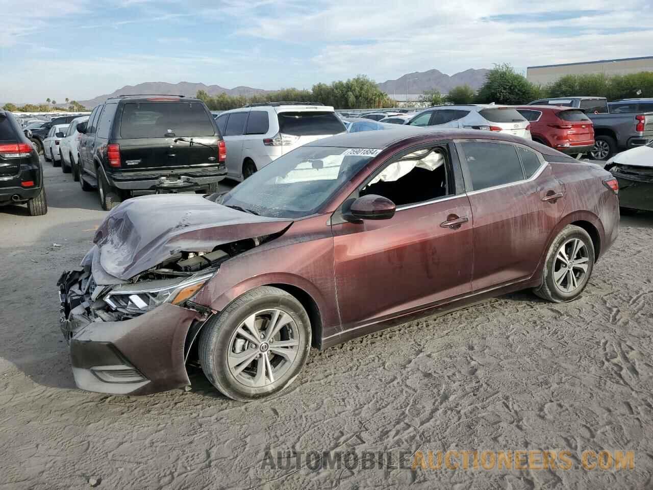 3N1AB8CV8NY217624 NISSAN SENTRA 2022