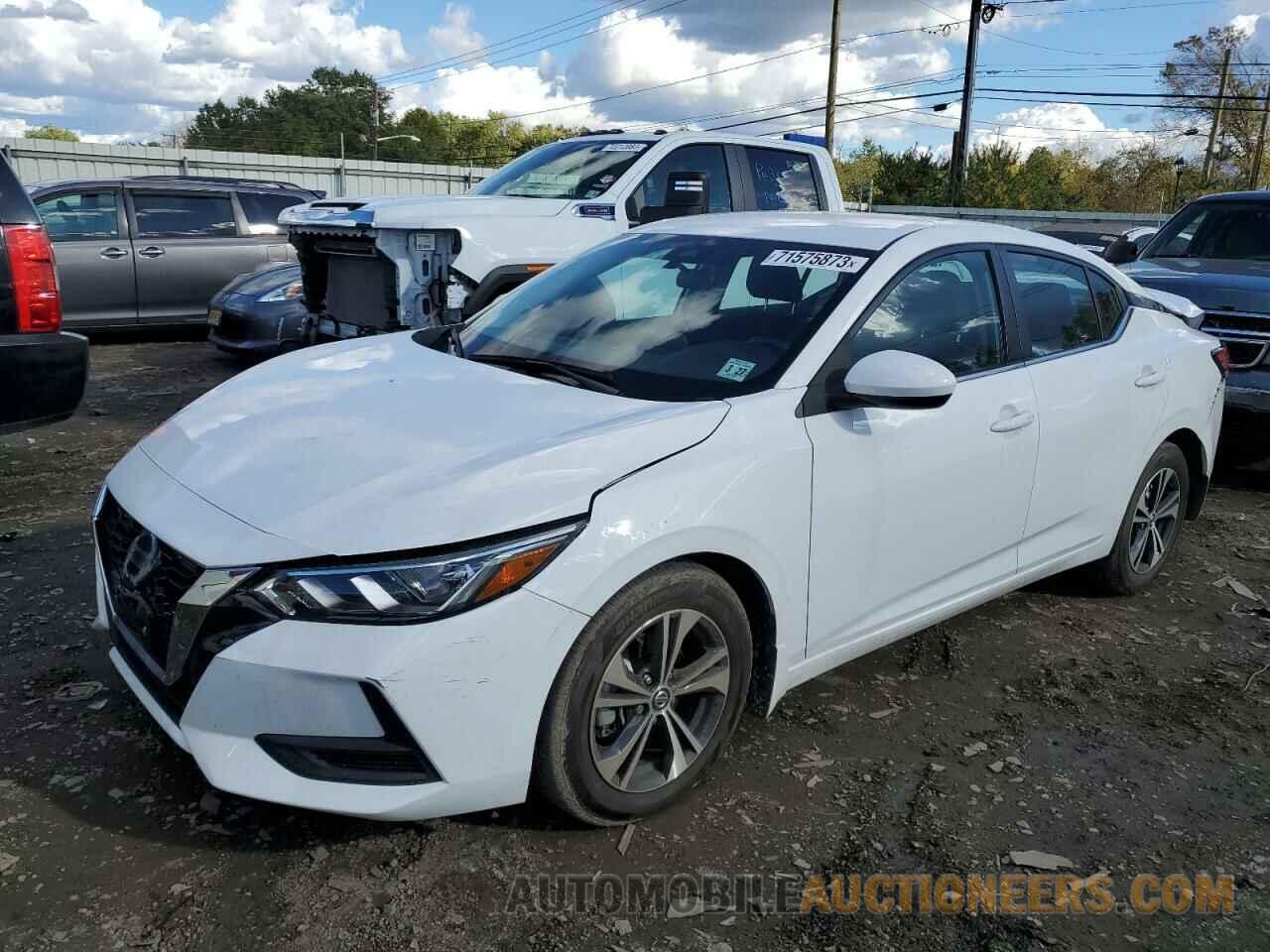 3N1AB8CV8NY232575 NISSAN SENTRA 2022