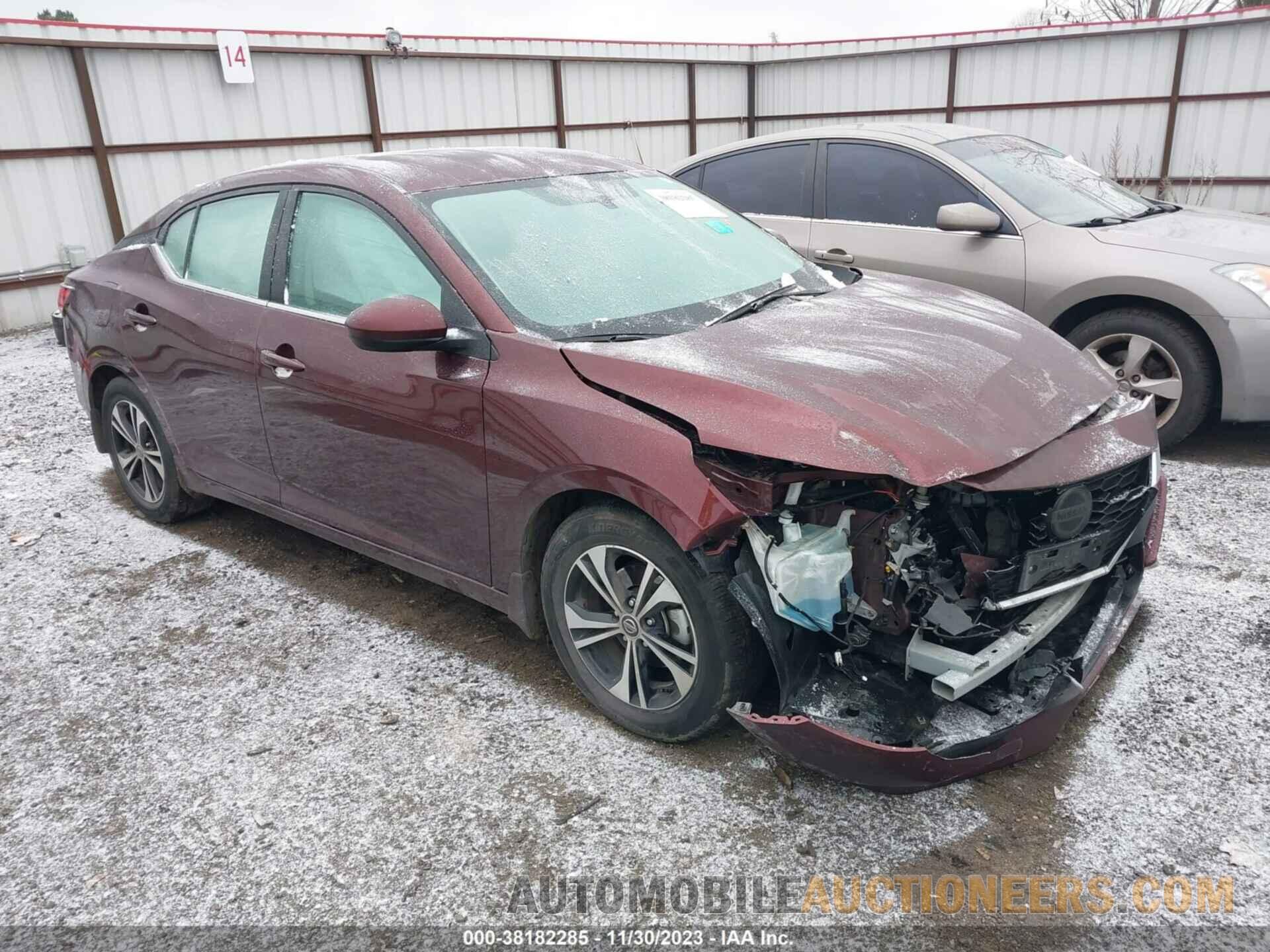 3N1AB8CV8NY250820 NISSAN SENTRA 2022