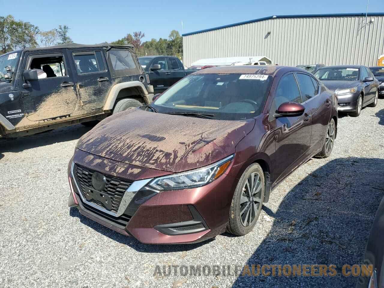 3N1AB8CV8NY252597 NISSAN SENTRA 2022