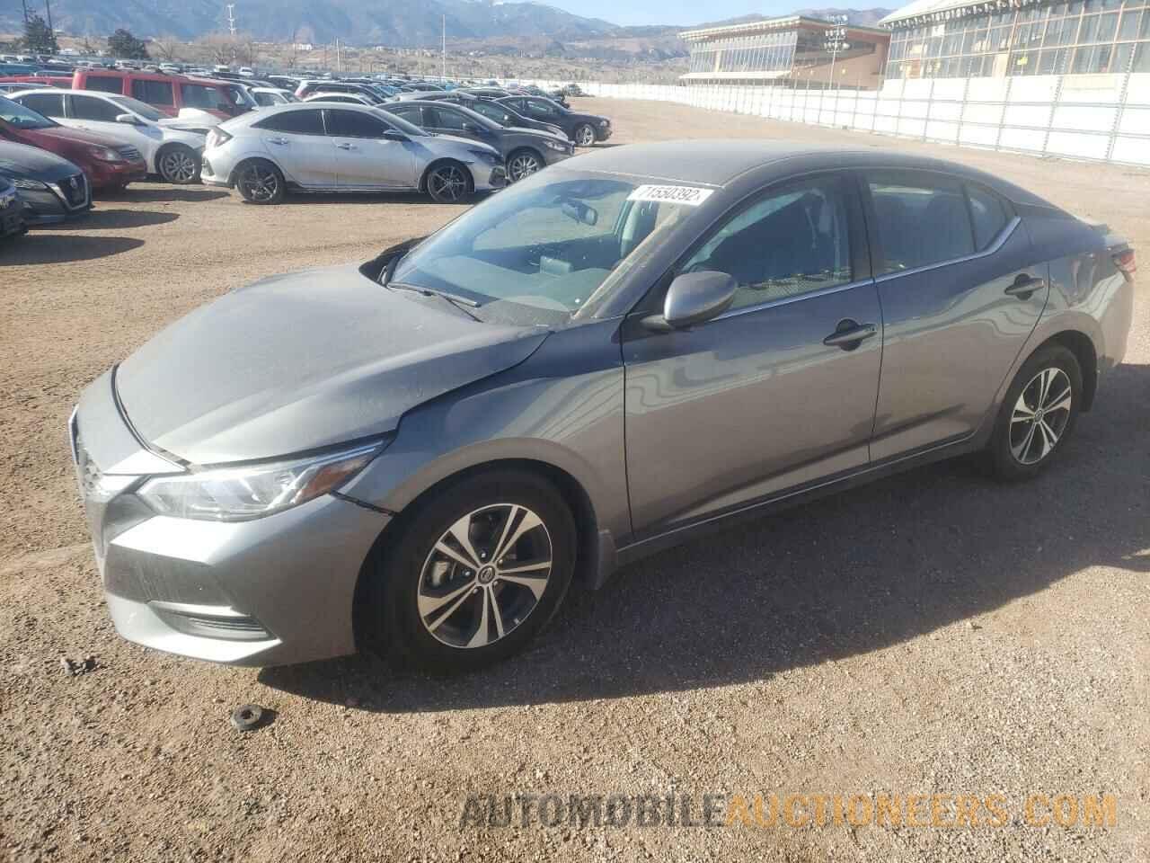 3N1AB8CV8NY267861 NISSAN SENTRA 2022