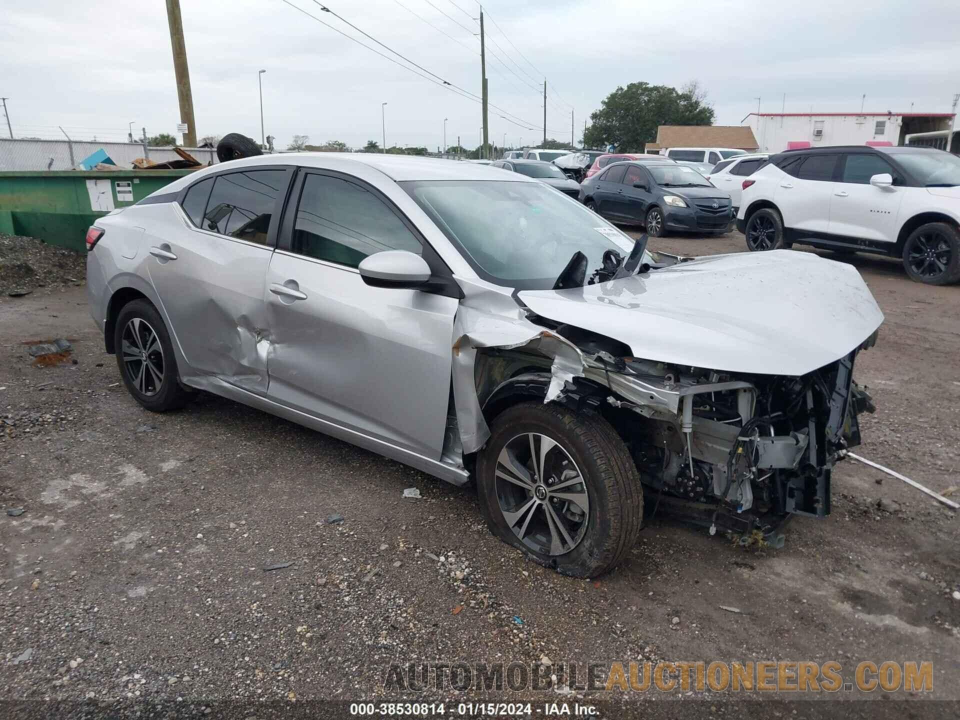 3N1AB8CV8NY285910 NISSAN SENTRA 2022