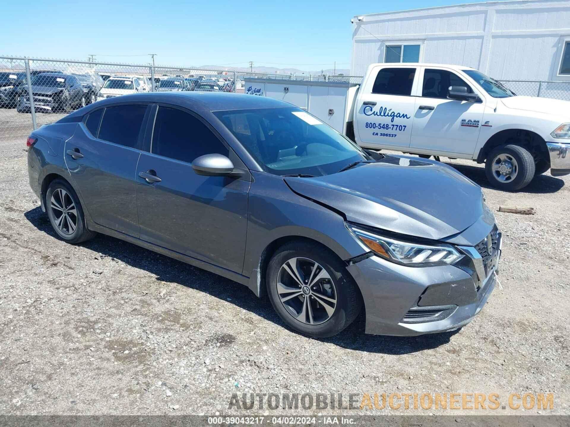 3N1AB8CV8NY294185 NISSAN SENTRA 2022