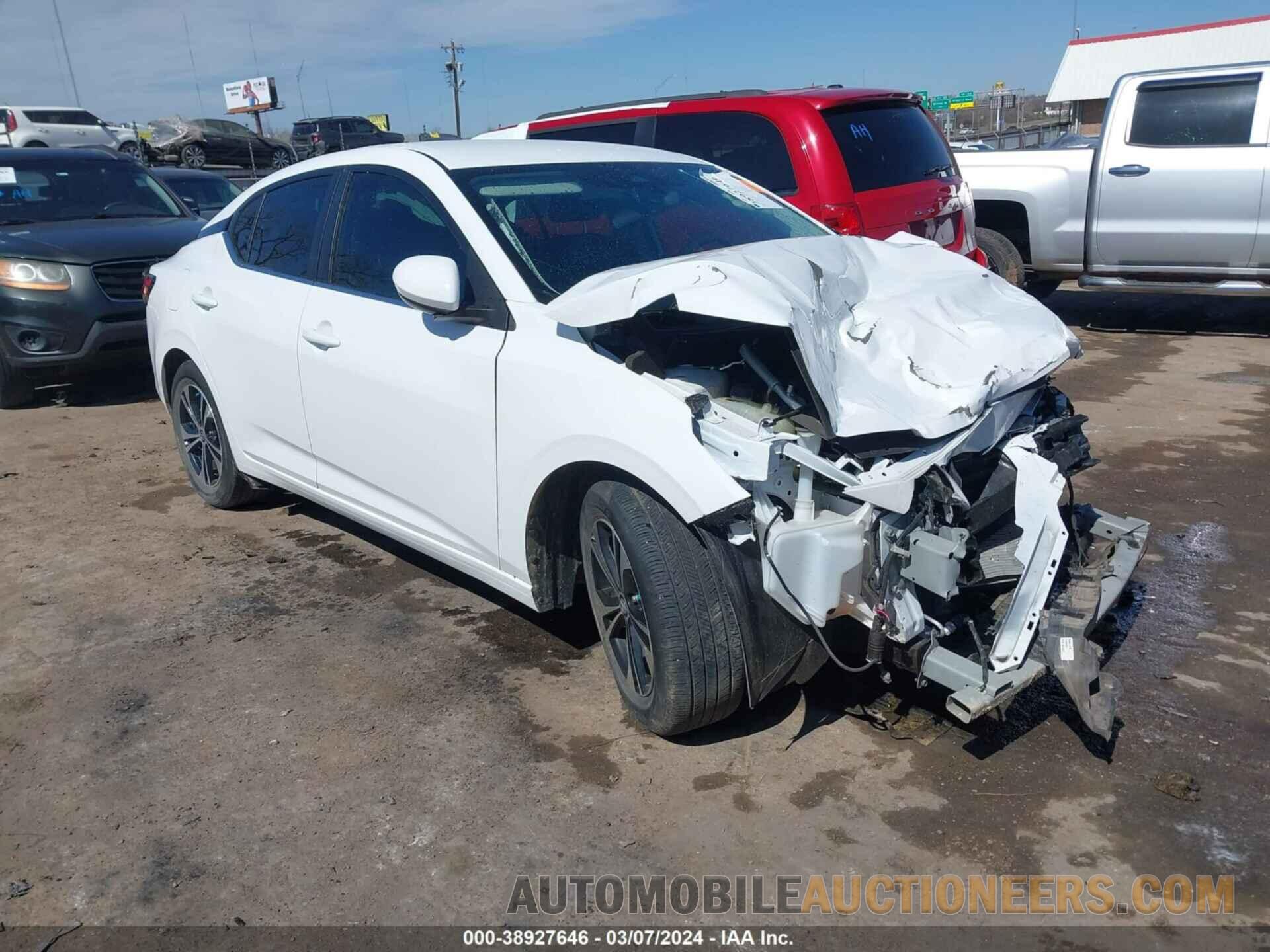 3N1AB8CV8NY296020 NISSAN SENTRA 2022