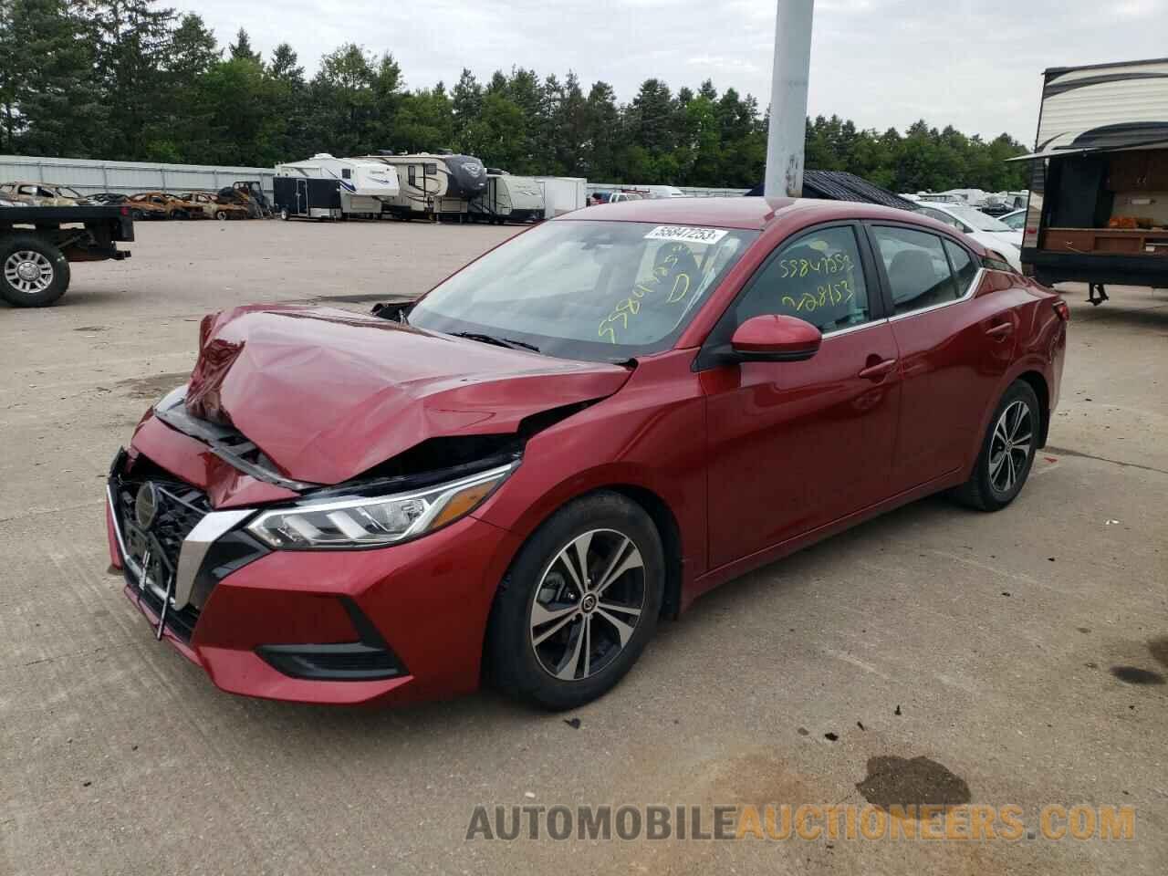 3N1AB8CV9LY208444 NISSAN SENTRA 2020