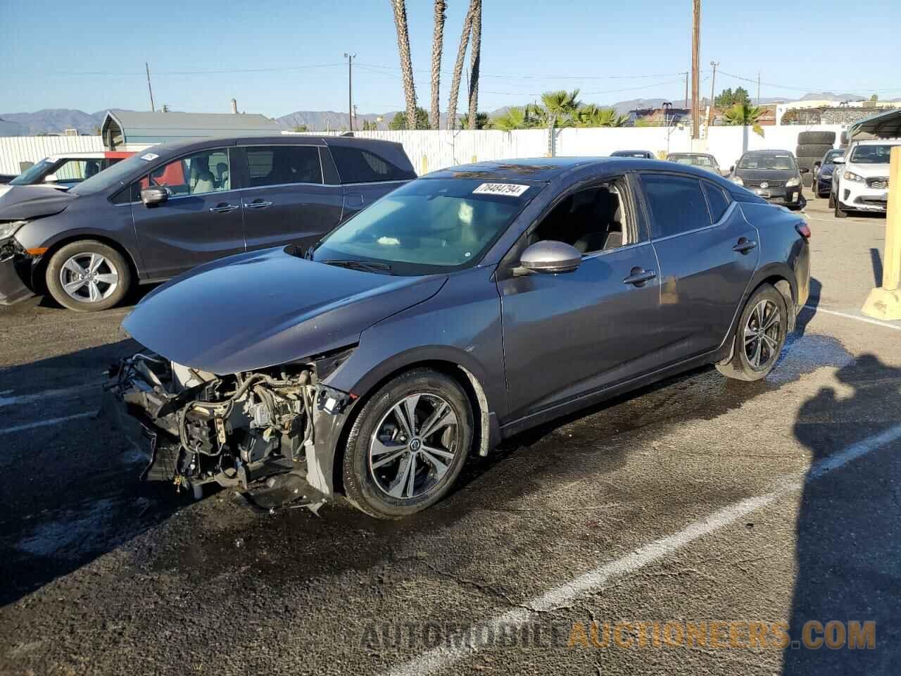 3N1AB8CV9LY237684 NISSAN SENTRA 2020