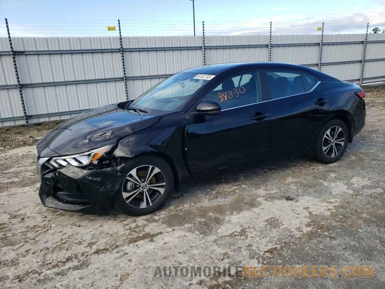 3N1AB8CV9LY302307 NISSAN SENTRA 2020