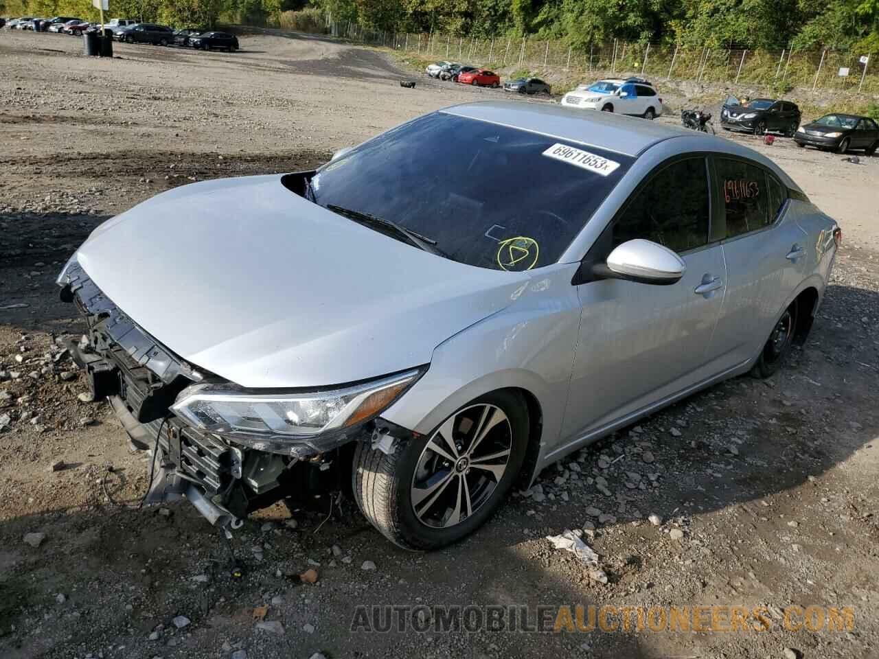 3N1AB8CV9MY331680 NISSAN SENTRA 2021