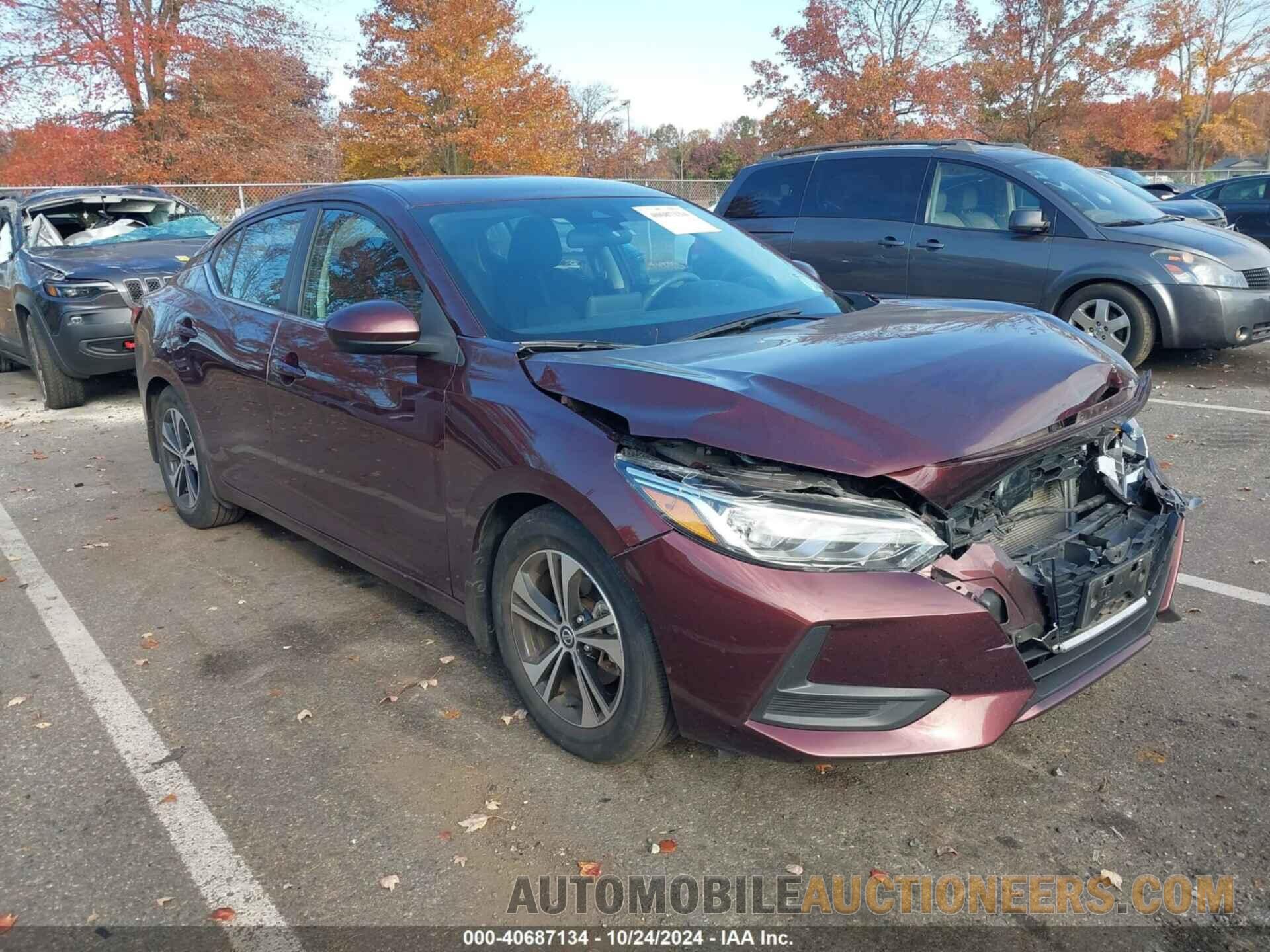 3N1AB8CV9NY223870 NISSAN SENTRA 2022