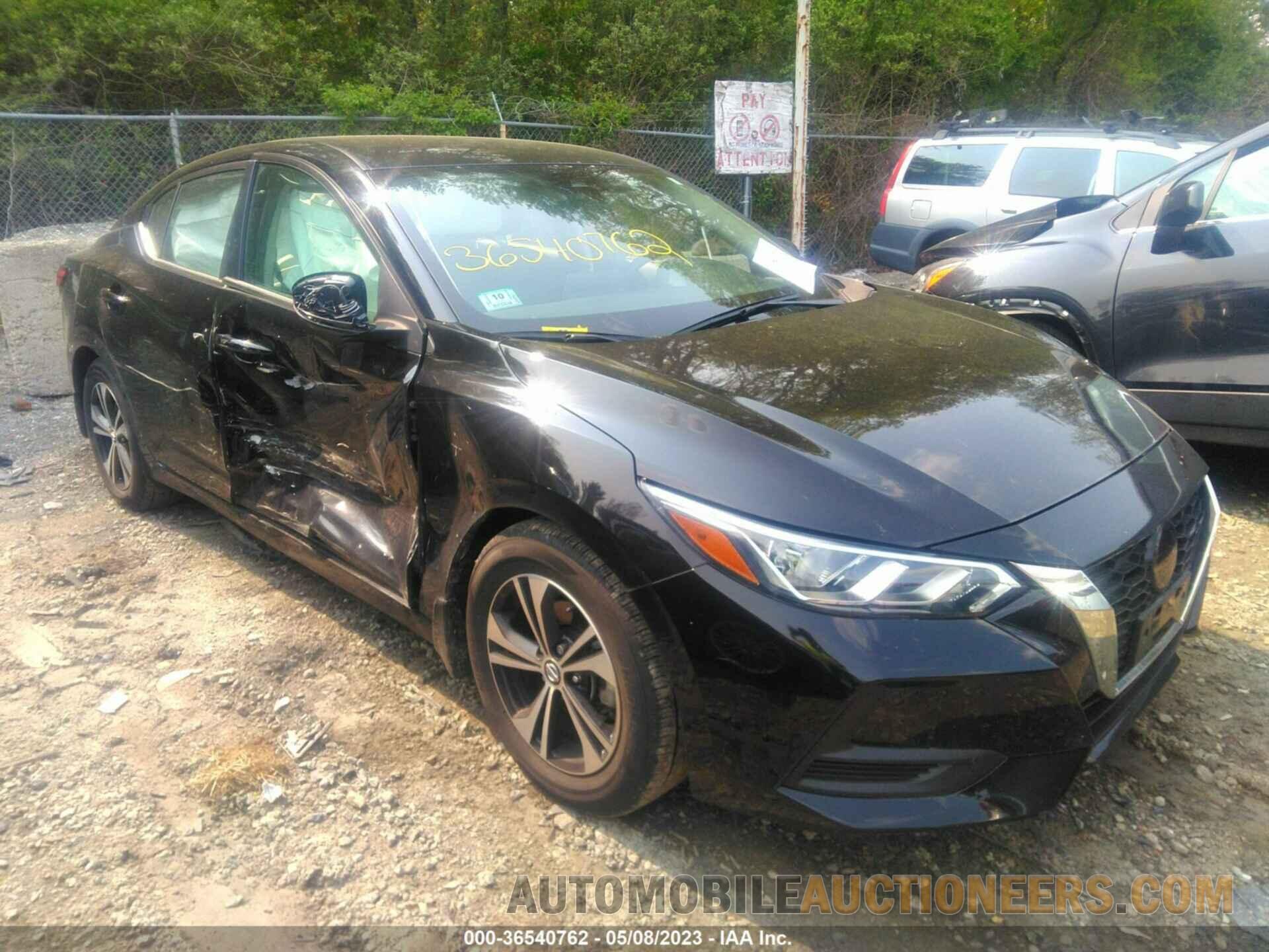 3N1AB8CV9NY227191 NISSAN SENTRA 2022