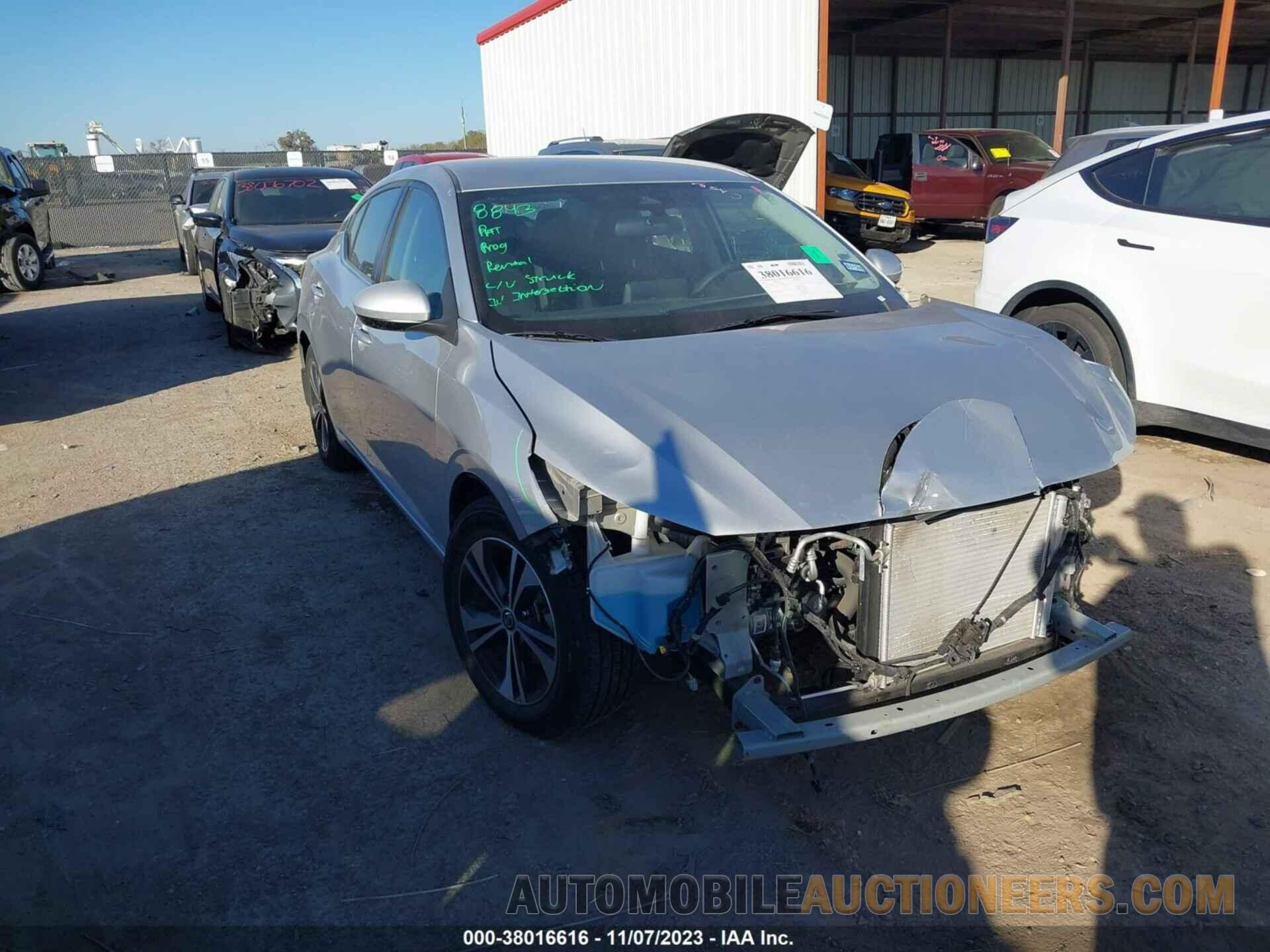 3N1AB8CV9NY230883 NISSAN SENTRA 2022