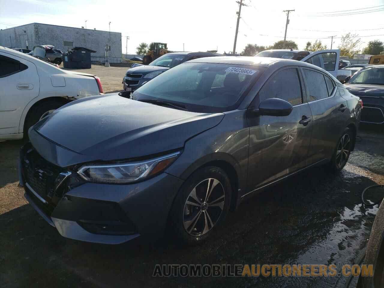 3N1AB8CV9NY233847 NISSAN SENTRA 2022