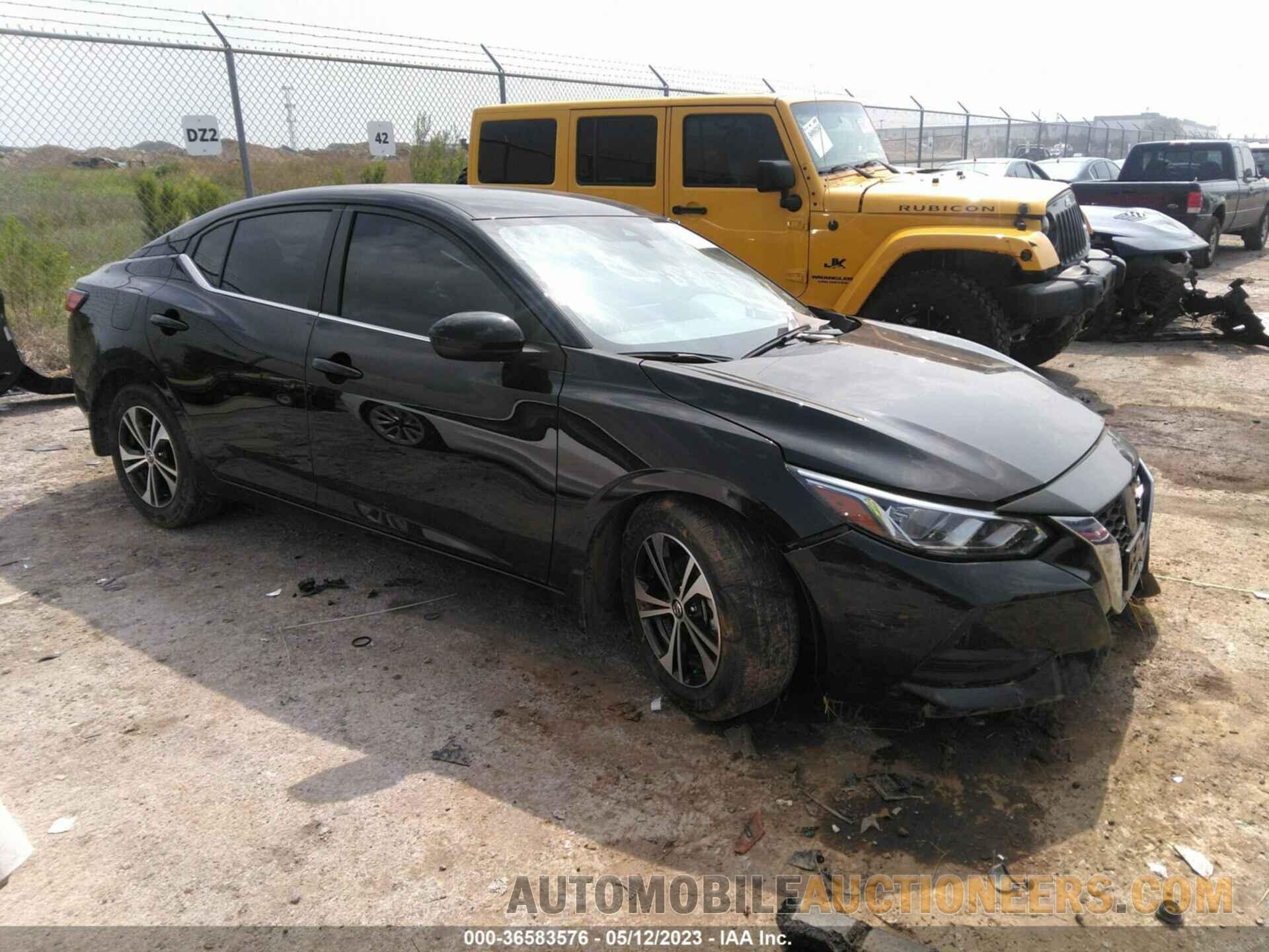 3N1AB8CV9NY239096 NISSAN SENTRA 2022