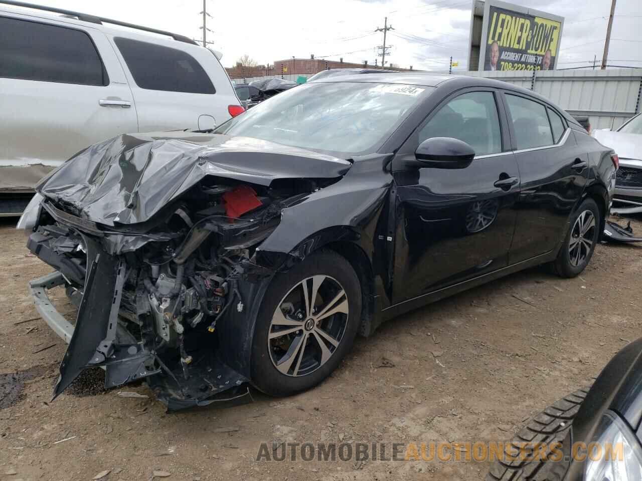 3N1AB8CV9NY268579 NISSAN SENTRA 2022