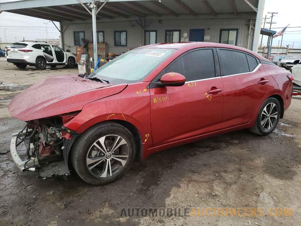 3N1AB8CVXMY201892 NISSAN SENTRA 2021