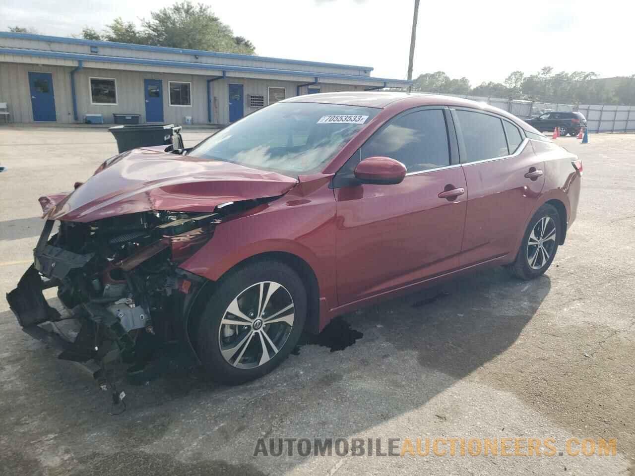 3N1AB8CVXMY206980 NISSAN SENTRA 2021