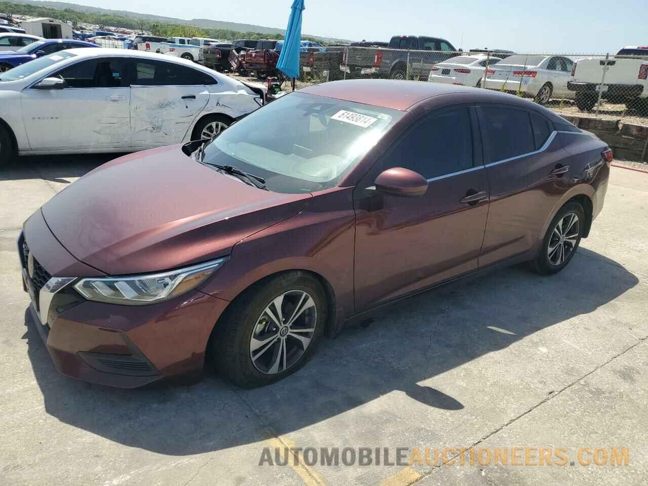 3N1AB8CVXMY212018 NISSAN SENTRA 2021