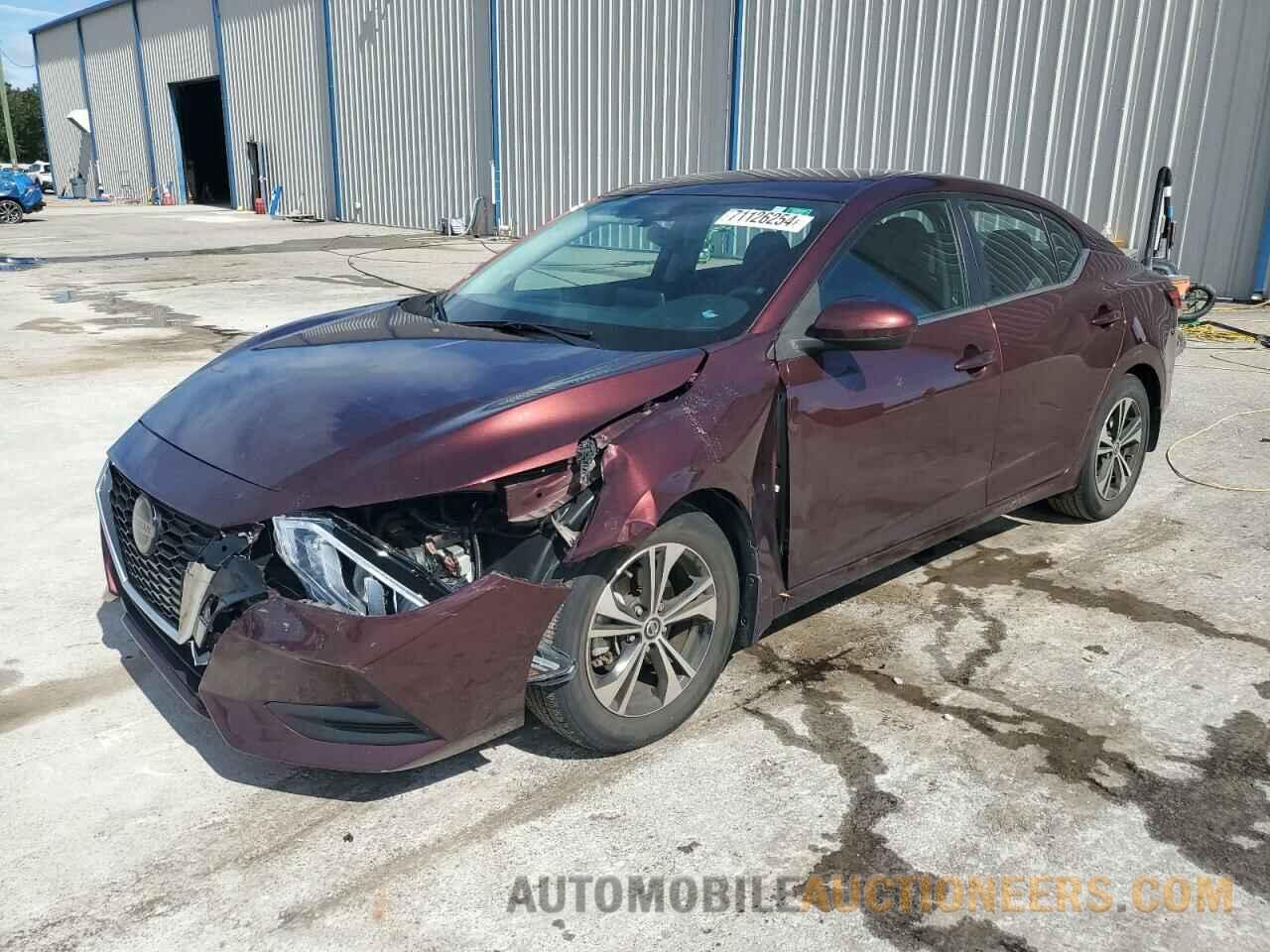 3N1AB8CVXMY240921 NISSAN SENTRA 2021