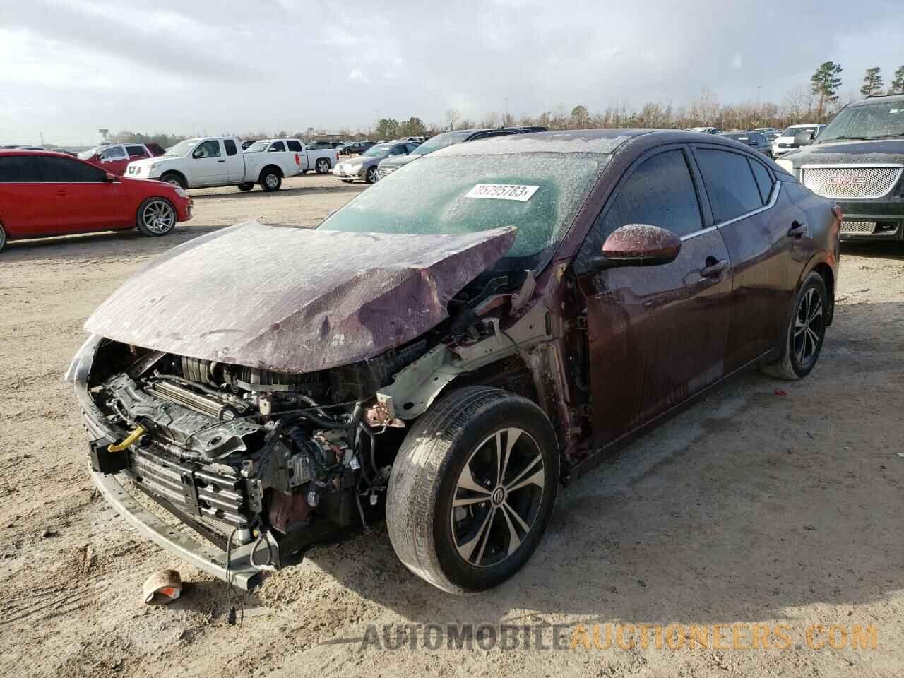 3N1AB8CVXMY248825 NISSAN SENTRA 2021