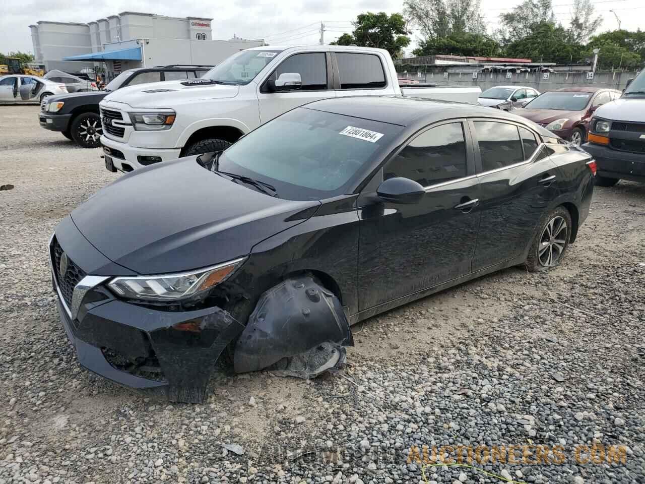 3N1AB8CVXMY259369 NISSAN SENTRA 2021