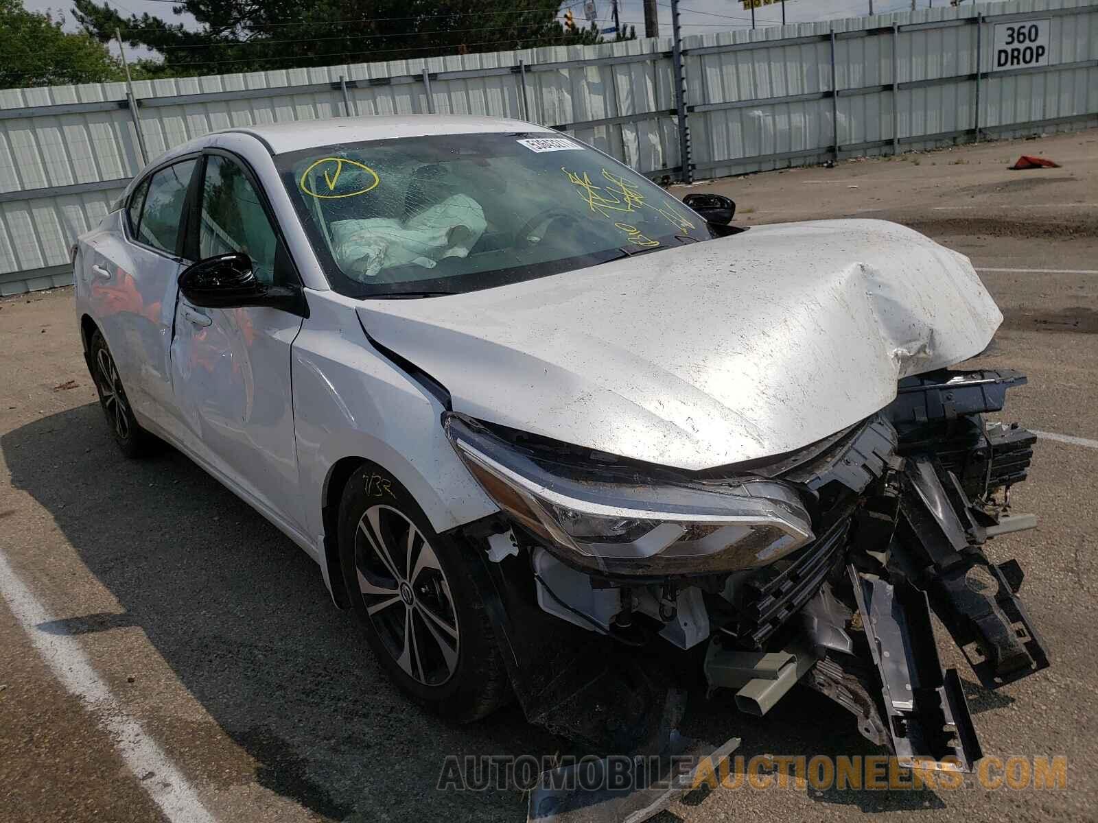 3N1AB8CVXMY263387 NISSAN SENTRA 2021