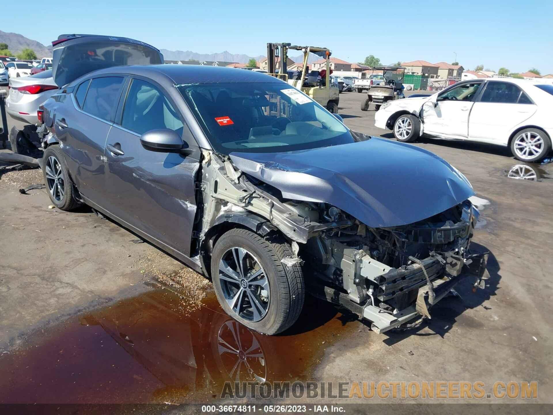 3N1AB8CVXMY285583 NISSAN SENTRA 2021