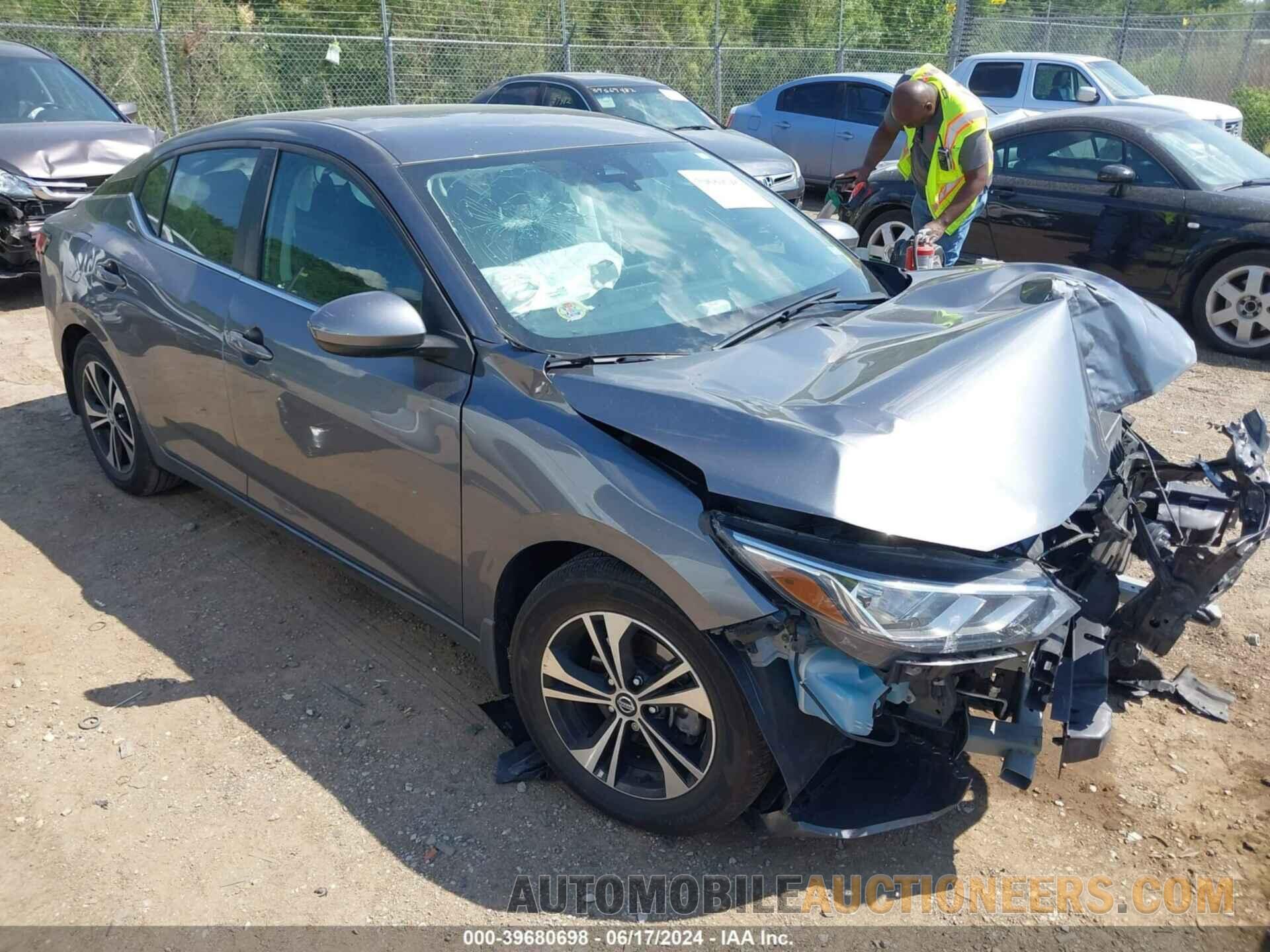 3N1AB8CVXNY226180 NISSAN SENTRA 2022