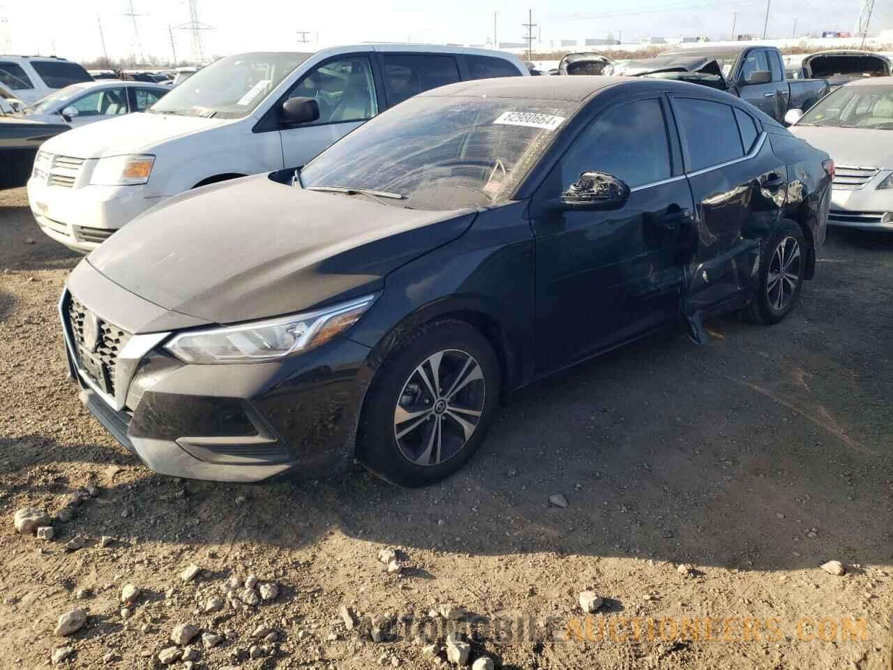 3N1AB8CVXNY250835 NISSAN SENTRA 2022