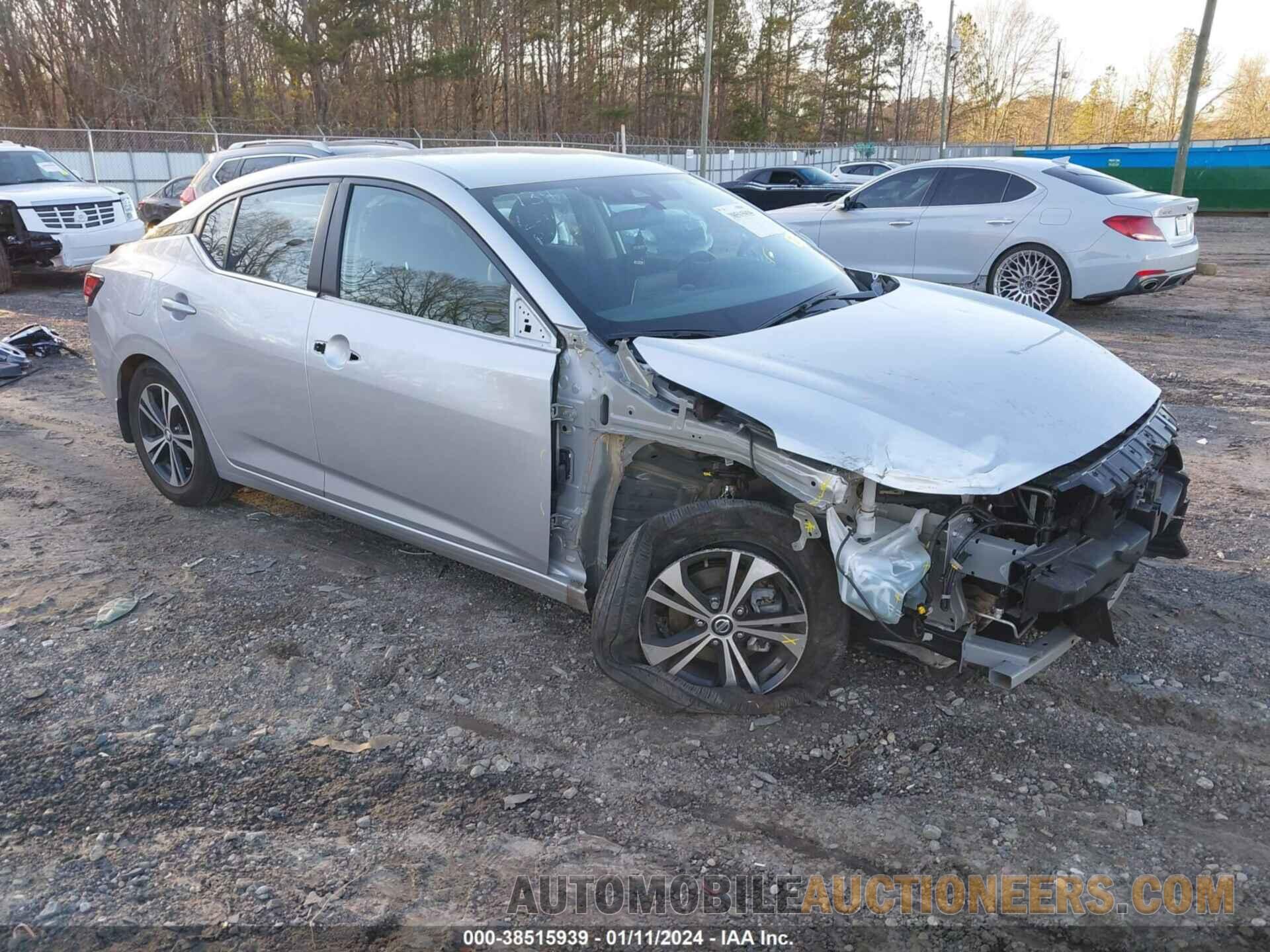 3N1AB8CVXNY253511 NISSAN SENTRA 2022