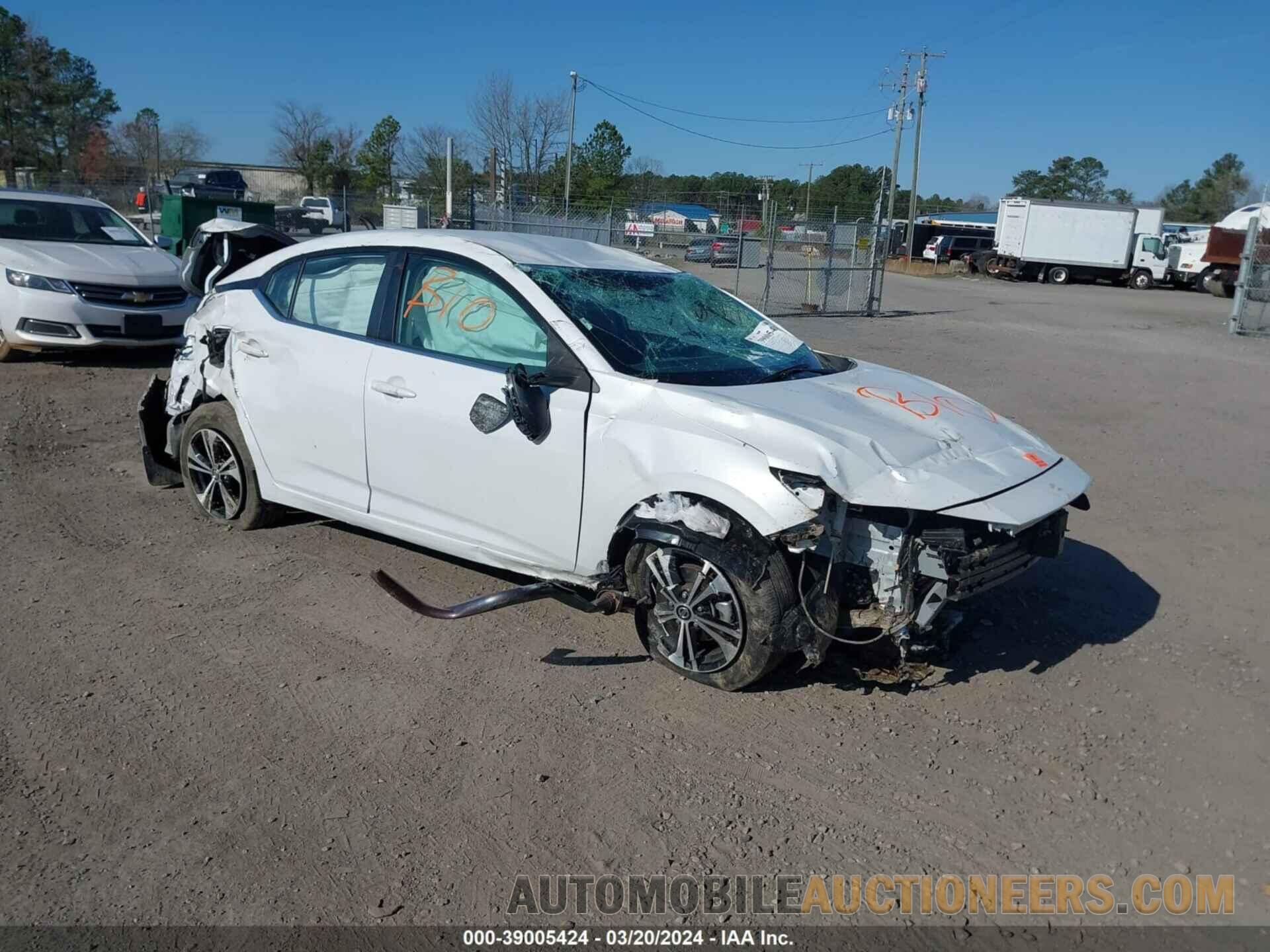 3N1AB8CVXNY265416 NISSAN SENTRA 2022